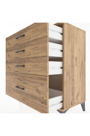 Hyperion Şifonyer 4 Çekmeceli 88x44x96 Çam-Çam