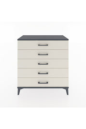 Hyperion Şifonyer 5 Çekmeceli 88x44x96 Antrasit-Aytaşı