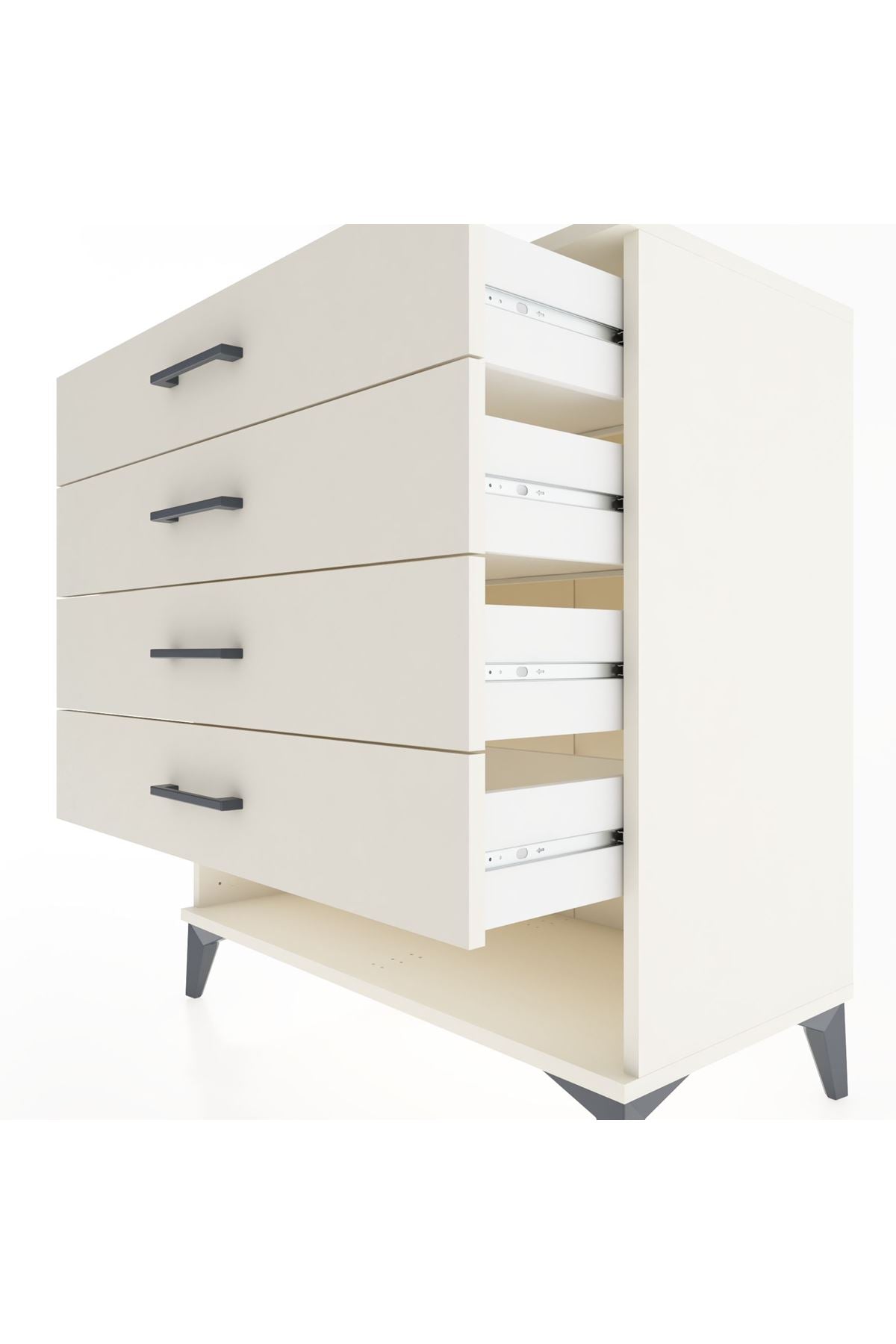 Hyperion Şifonyer 4 Çekmeceli 88x44x96 Aytaşı-Aytaşı