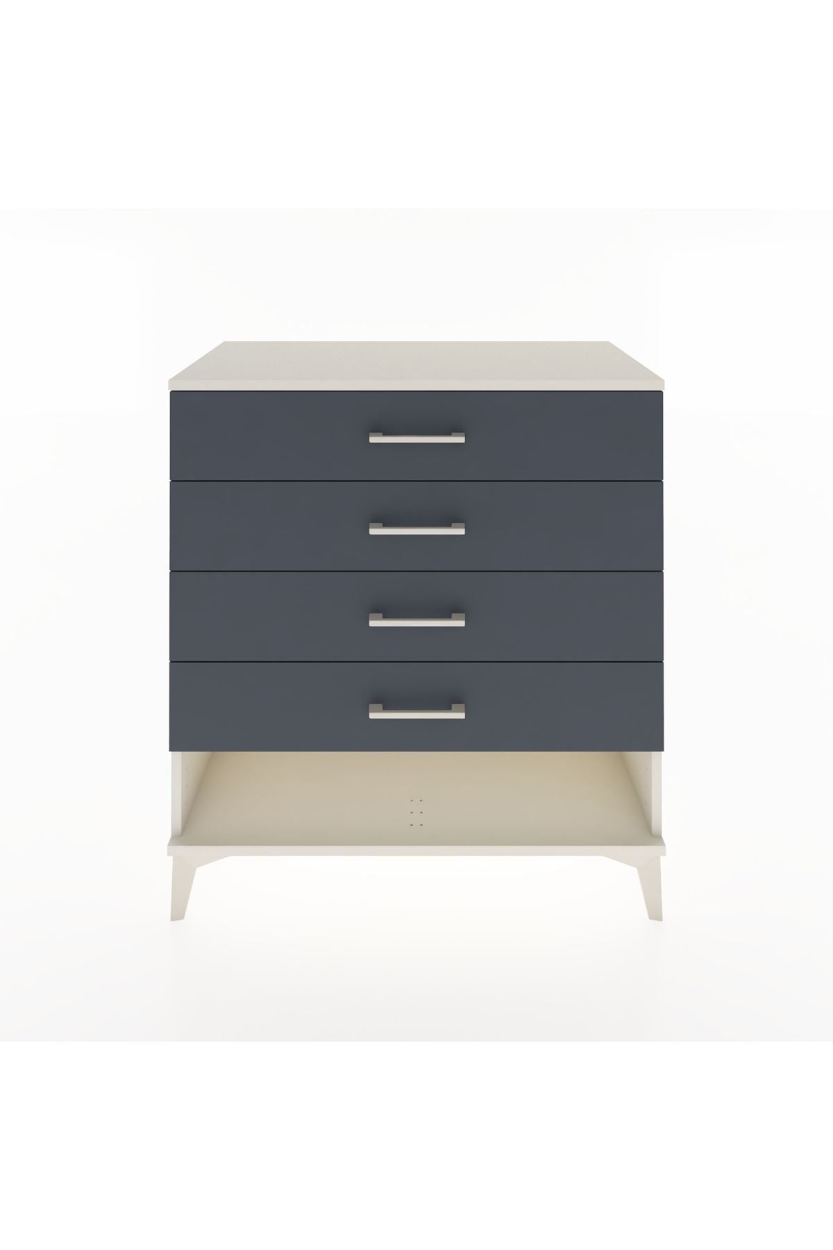 Hyperion Şifonyer 4 Çekmeceli 88x44x96 Aytaşı-Antrasit