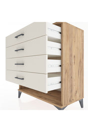 Hyperion Şifonyer 4 Çekmeceli 88x44x96 Çam-Aytaşı