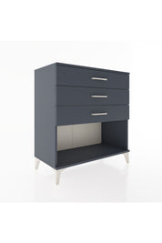 Hyperion Şifonyer 3 Çekmeceli 88x44x96 Antrasit-Antrasit