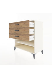 Hyperion Şifonyer Tek Raflı 3 Çekmeceli 88x44x96 Aytaşı-Çam