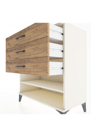 Hyperion Şifonyer Tek Raflı 3 Çekmeceli 88x44x96 Aytaşı-Çam