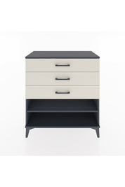 Hyperion Şifonyer Tek Raflı 3 Çekmeceli 88x44x96 Antrasit-Aytaşı