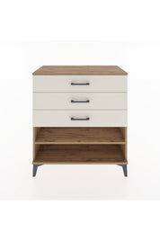 Hyperion Şifonyer Tek Raflı 3 Çekmeceli 88x44x96 Çam-Aytaşı