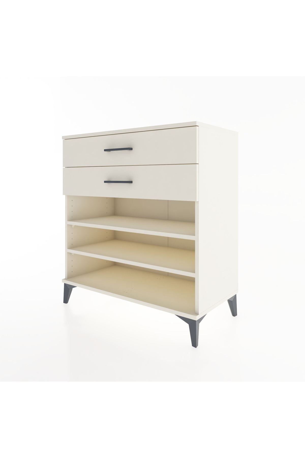 Hyperion Şifonyer 2 Raflı 2 Çekmeceli 88x44x96 Aytaşı-Aytaşı