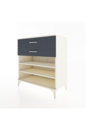 Hyperion Şifonyer 2 Raflı 2 Çekmeceli 88x44x96 Aytaşı-Antrasit