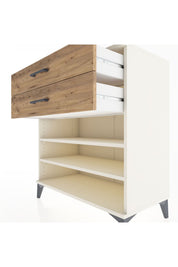 Hyperion Şifonyer 2 Raflı 2 Çekmeceli 88x44x96 Aytaşı-Çam