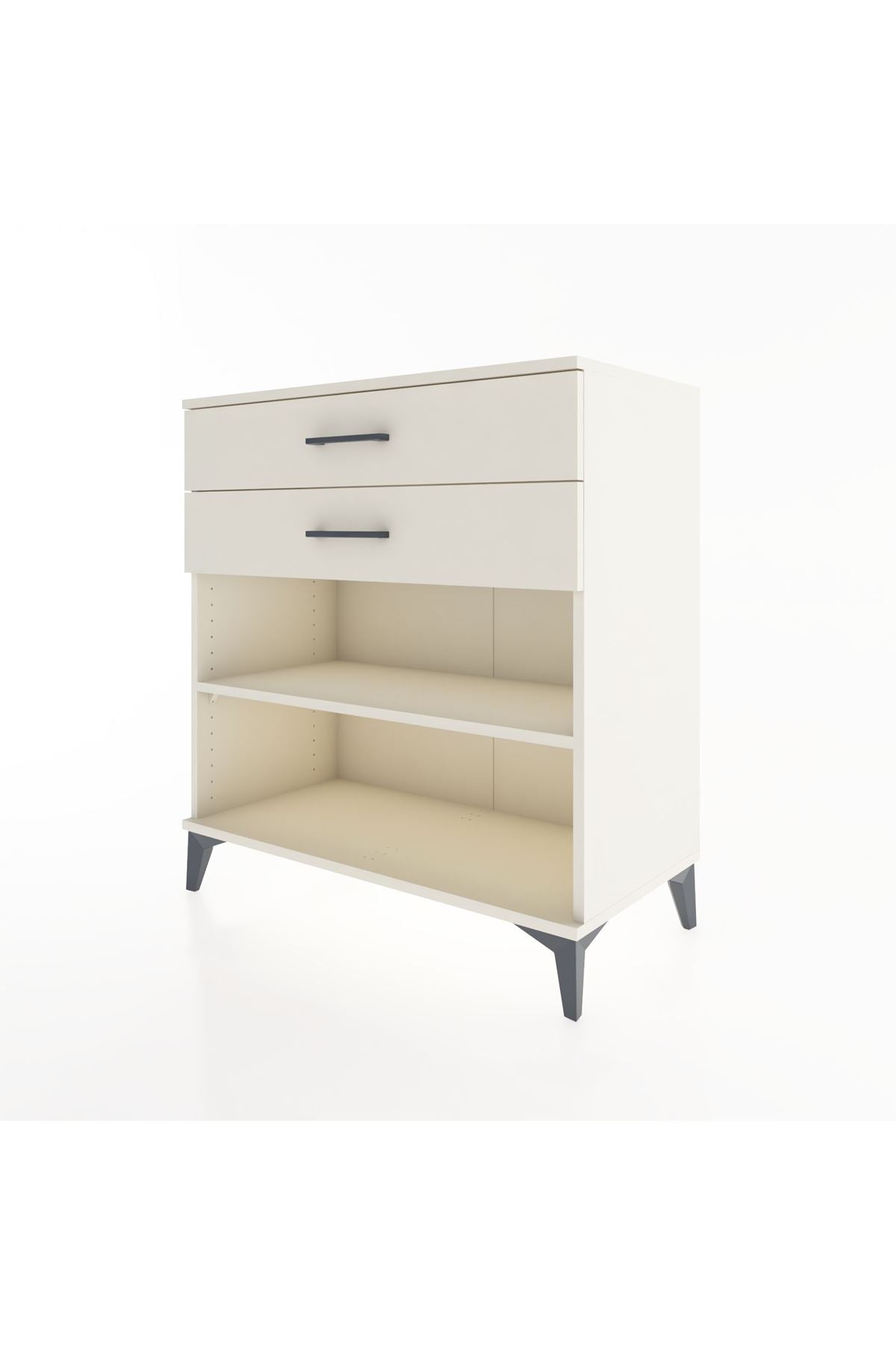 Hyperion Şifonyer Tek Raflı 2 Çekmeceli 88x44x96 Aytaşı-Aytaşı