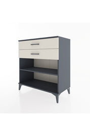 Hyperion Şifonyer Tek Raflı 2 Çekmeceli 88x44x96 Antrasit-Aytaşı