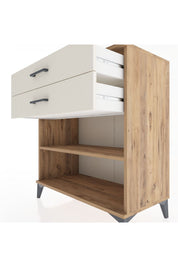 Hyperion Şifonyer Tek Raflı 2 Çekmeceli 88x44x96 Çam-Aytaşı