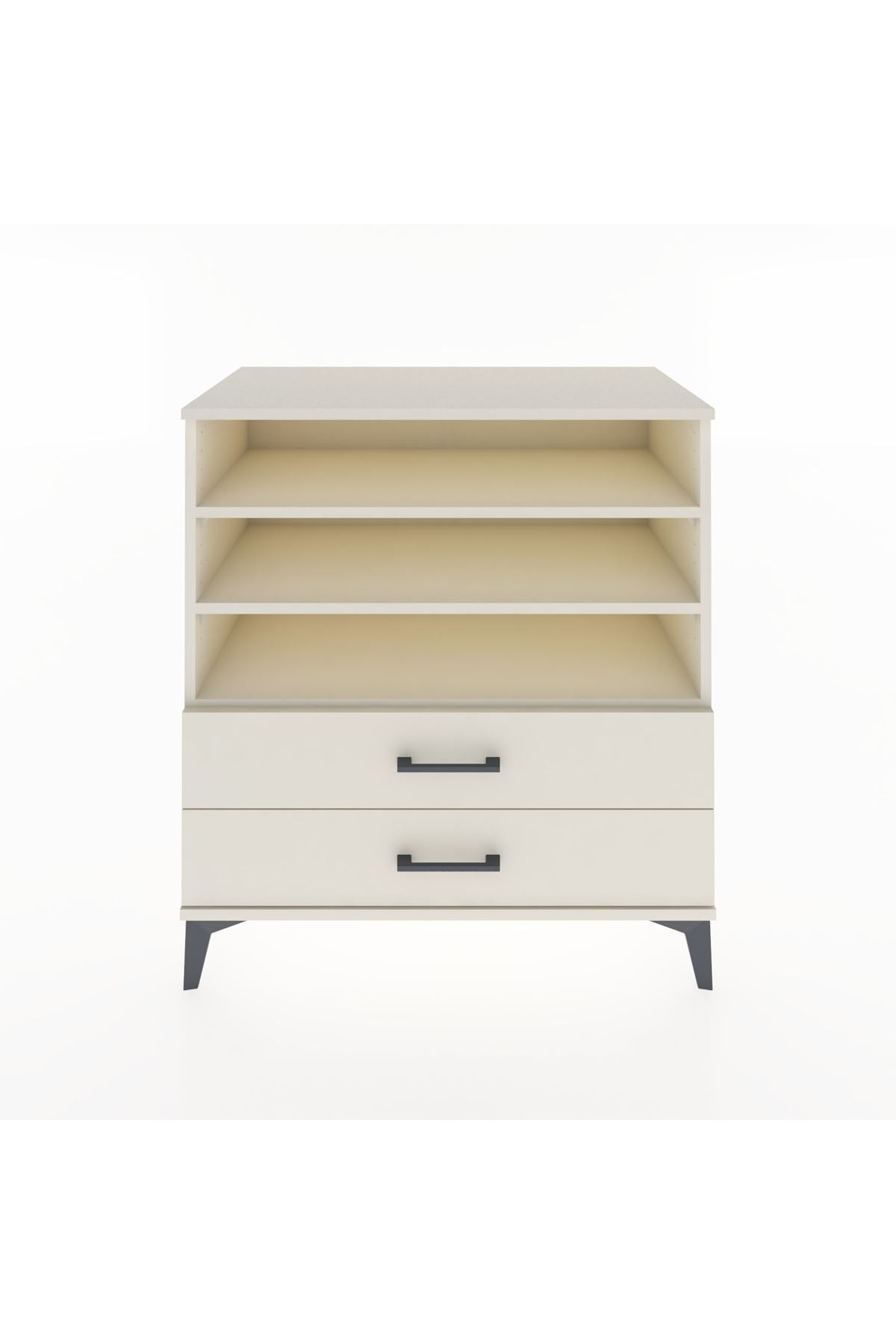 Hyperion Şifonyer 3 Raflı 2 Çekmeceli 88x44x96 Aytaşı-Aytaşı