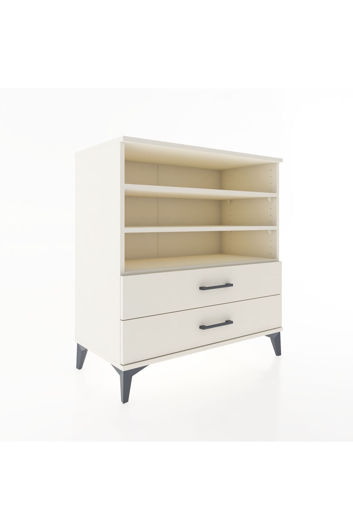 Hyperion Şifonyer 3 Raflı 2 Çekmeceli 88x44x96 Aytaşı-Aytaşı