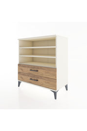 Hyperion Şifonyer 3 Raflı 2 Çekmeceli 88x44x96 Aytaşı-Çam