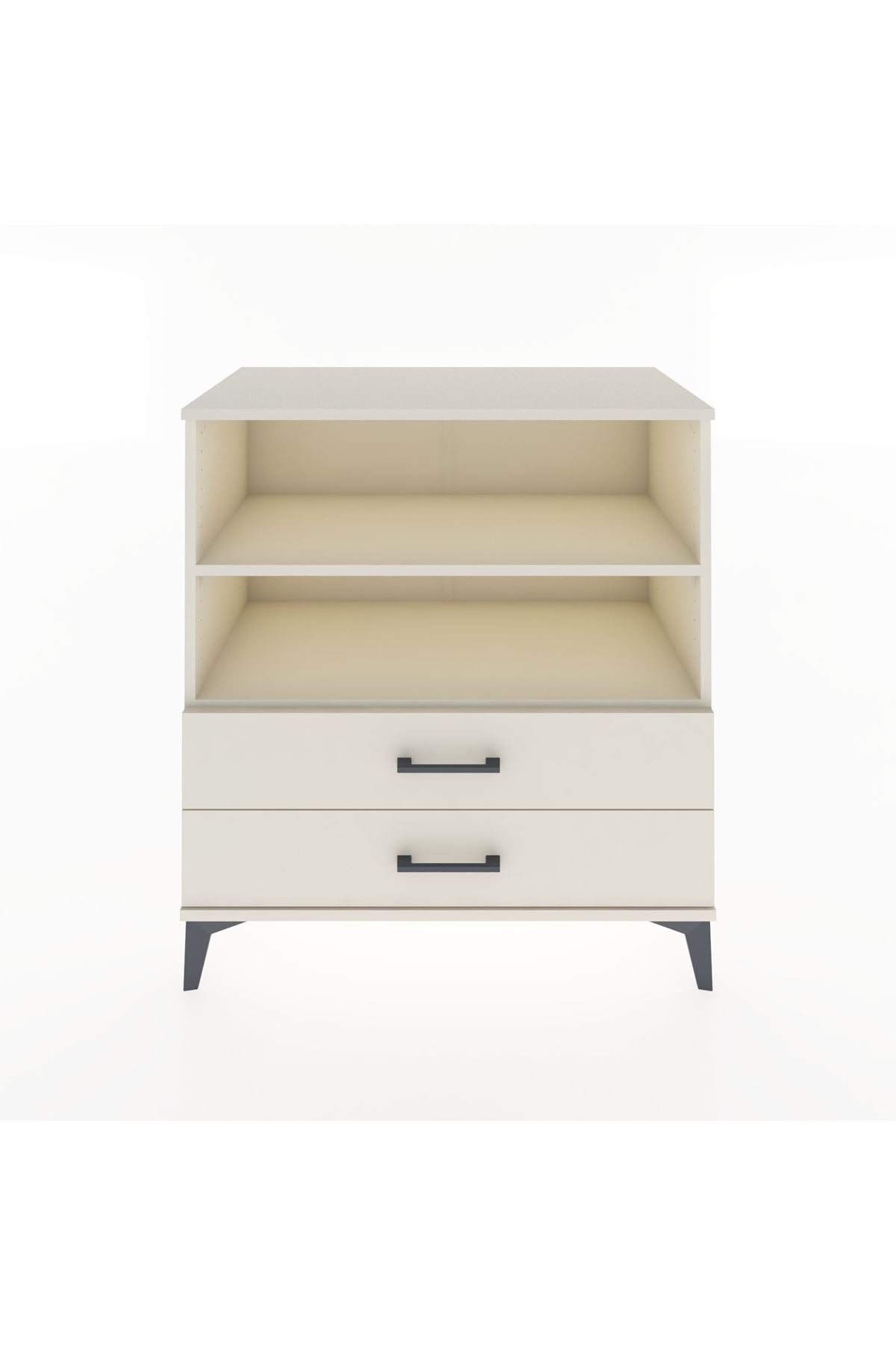 Hyperion Şifonyer 2 Raflı 2 Çekmeceli 88x44x96 Aytaşı-Aytaşı