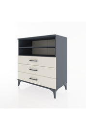 Hyperion Şifonyer 2 Raflı 3 Çekmeceli 88x44x96 Antrasit-Aytaşı