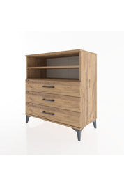 Hyperion Şifonyer 2 Raflı 3 Çekmeceli 88x44x96 Çam-Çam