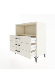 Hyperion Şifonyer Tek Raflı 3 Çekmeceli 88x44x96 Aytaşı-Aytaşı