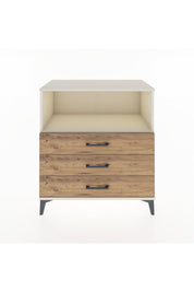 Hyperion Şifonyer Tek Raflı 3 Çekmeceli 88x44x96 Aytaşı-Çam