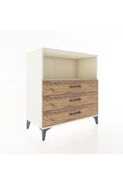 Hyperion Şifonyer Tek Raflı 3 Çekmeceli 88x44x96 Aytaşı-Çam