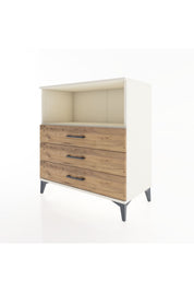 Hyperion Şifonyer Tek Raflı 3 Çekmeceli 88x44x96 Aytaşı-Çam