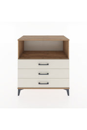 Hyperion Şifonyer Tek Raflı 3 Çekmeceli 88x44x96 Çam-Aytaşı