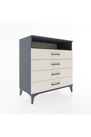 Hyperion Şifonyer Tek Raflı 4 Çekmeceli 88x44x96 Antrasit-Aytaşı