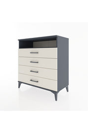 Hyperion Şifonyer Tek Raflı 4 Çekmeceli 88x44x96 Antrasit-Aytaşı