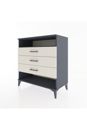 Hyperion Şifonyer Tek Raflı 3 Çekmeceli 88x44x96 Antrasit-Aytaşı