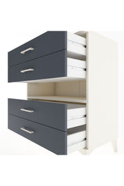 Hyperion Şifonyer Tek Raflı 4 Çekmeceli 88x44x96 Aytaşı-Antrasit