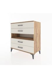 Hyperion Şifonyer Tek Raflı 4 Çekmeceli 88x44x96 Çam-Aytaşı