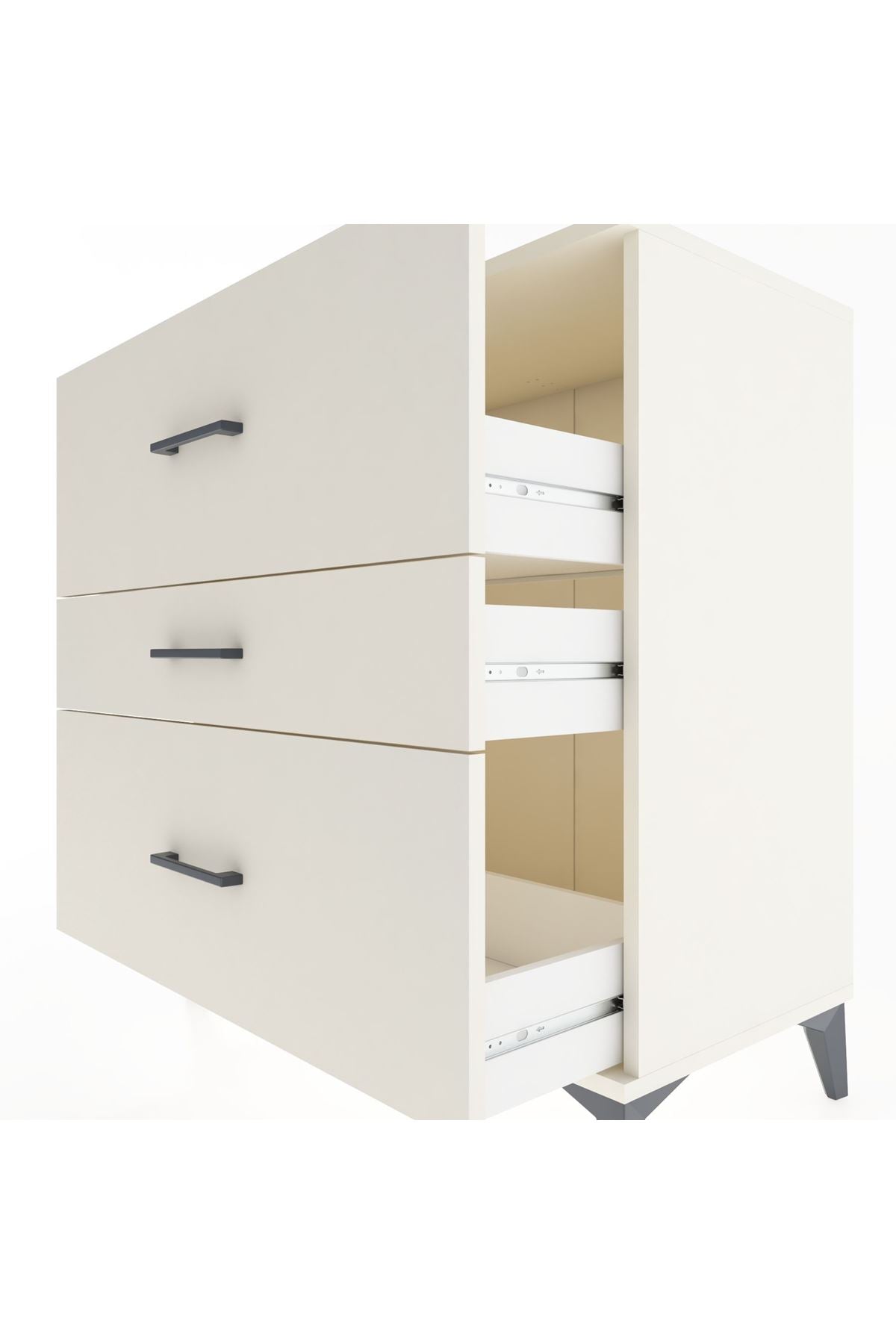 Hyperion Şifonyer 3 Çekmeceli 88x44x96 Aytaşı-Aytaşı