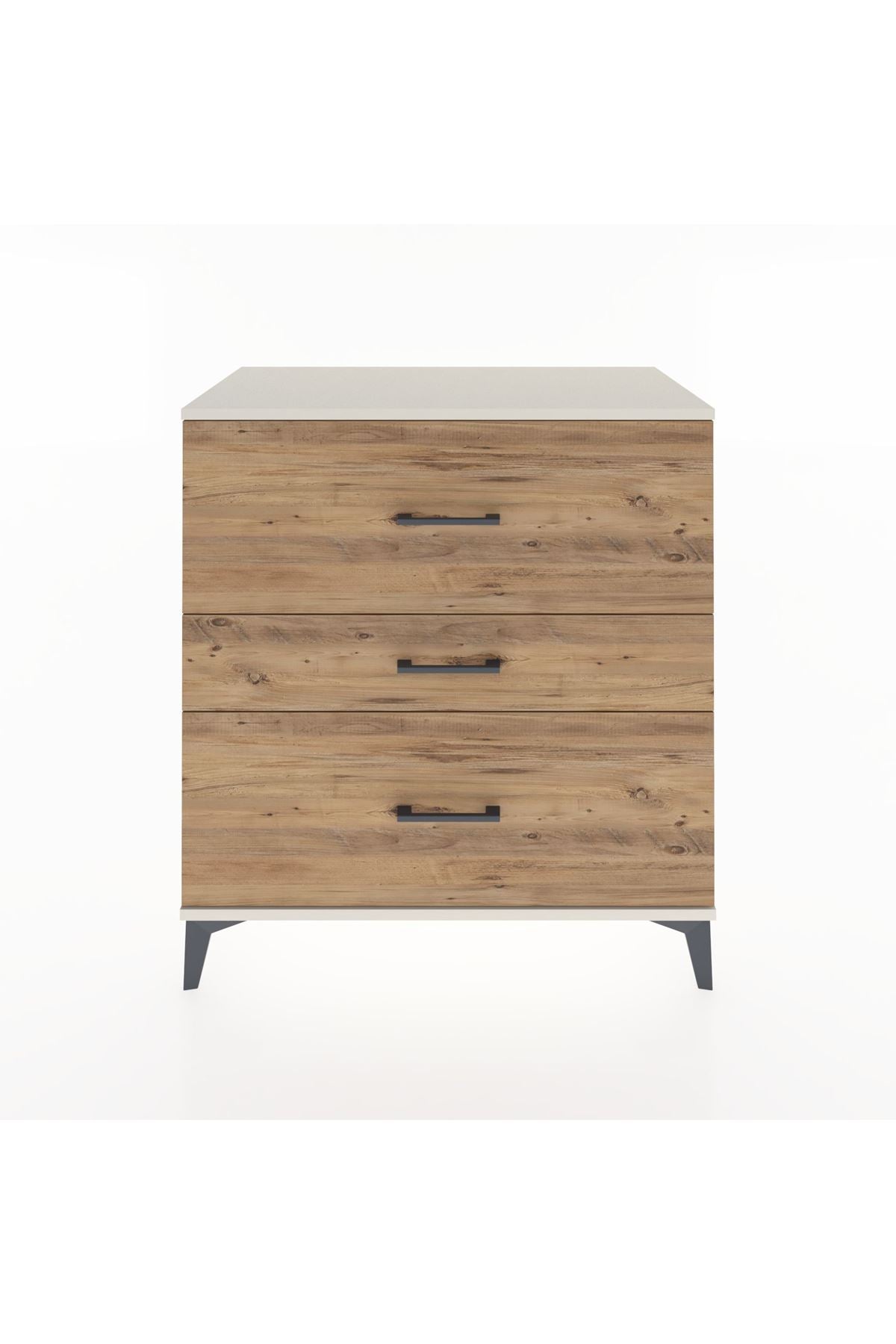 Hyperion Şifonyer 3 Çekmeceli 88x44x96 Aytaşı-Çam