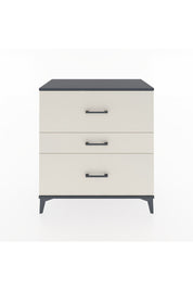 Hyperion Şifonyer 3 Çekmeceli 88x44x96 Antrasit-Aytaşı