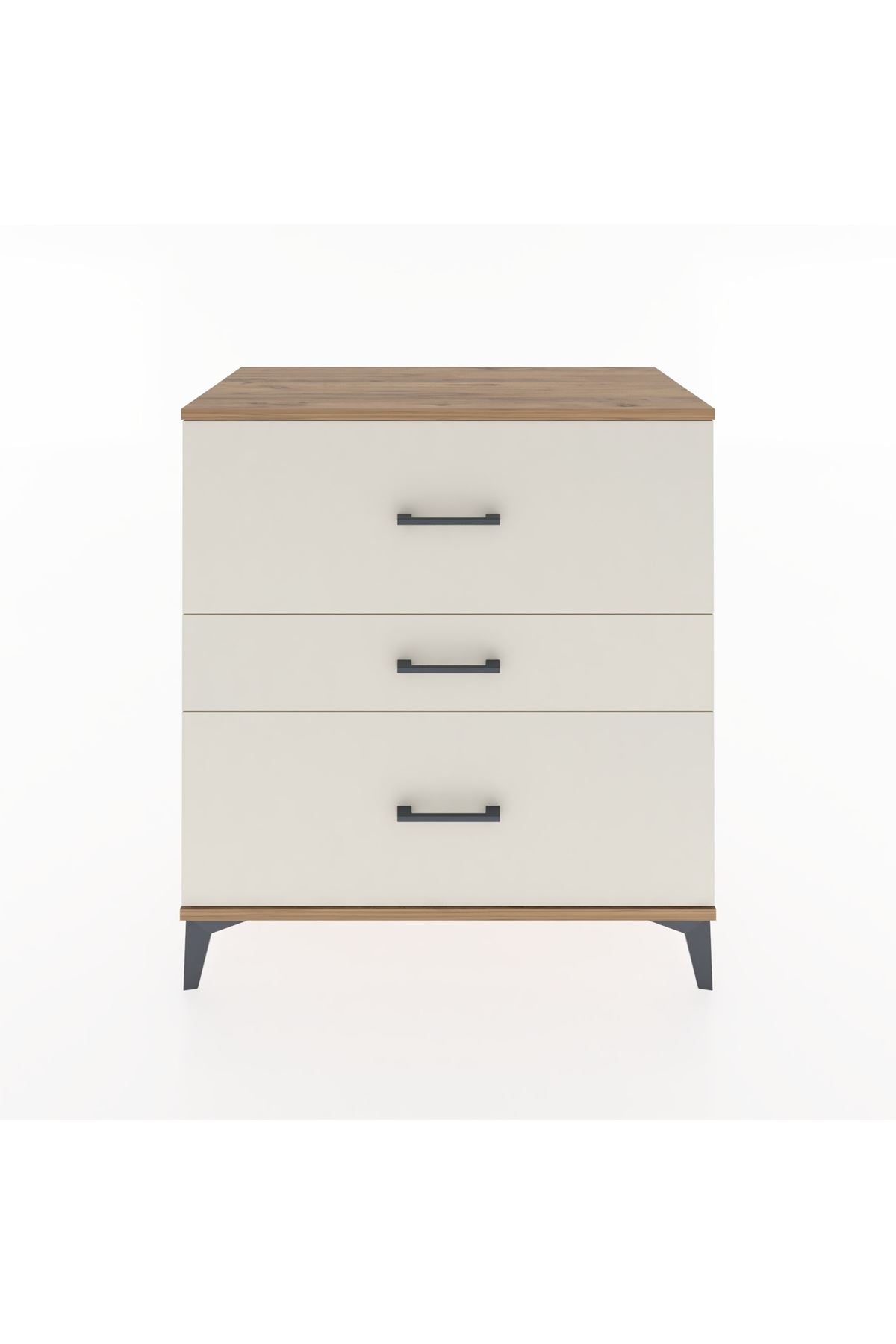 Hyperion Şifonyer 3 Çekmeceli 88x44x96 Çam-Aytaşı