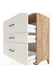 Hyperion Şifonyer 3 Çekmeceli 88x44x96 Çam-Aytaşı