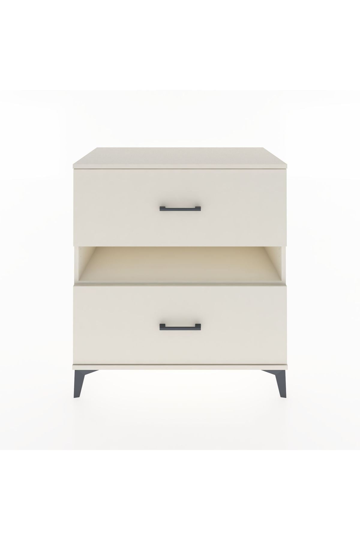 Hyperion Şifonyer Tek Raflı 2 Çekmeceli 88x44x96 Aytaşı-Aytaşı