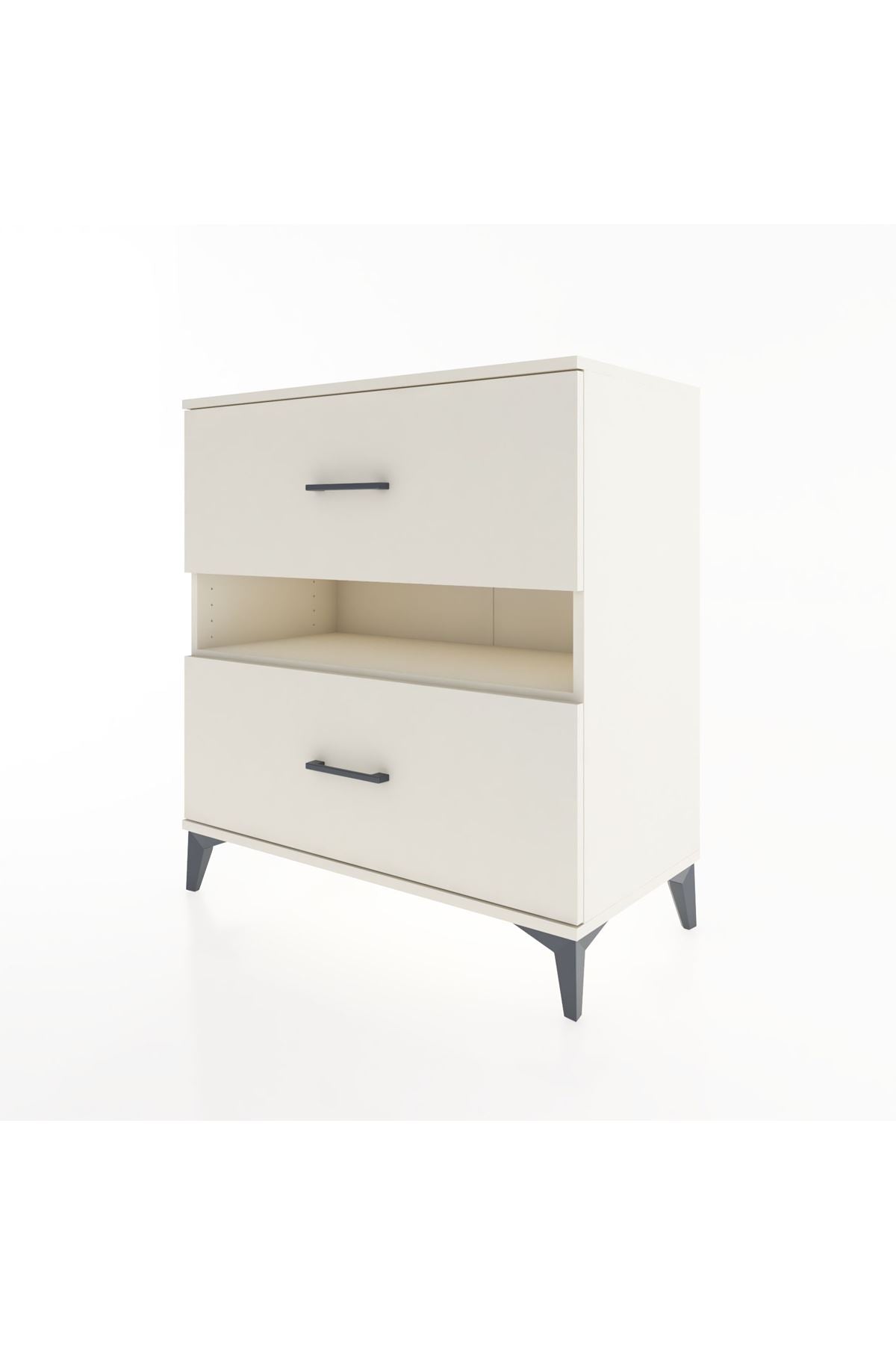 Hyperion Şifonyer Tek Raflı 2 Çekmeceli 88x44x96 Aytaşı-Aytaşı