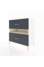 Hyperion Şifonyer Tek Raflı 2 Çekmeceli 88x44x96 Aytaşı-Antrasit