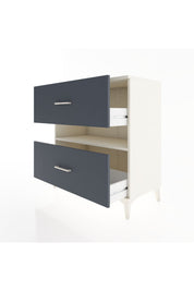 Hyperion Şifonyer Tek Raflı 2 Çekmeceli 88x44x96 Aytaşı-Antrasit