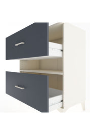 Hyperion Şifonyer Tek Raflı 2 Çekmeceli 88x44x96 Aytaşı-Antrasit