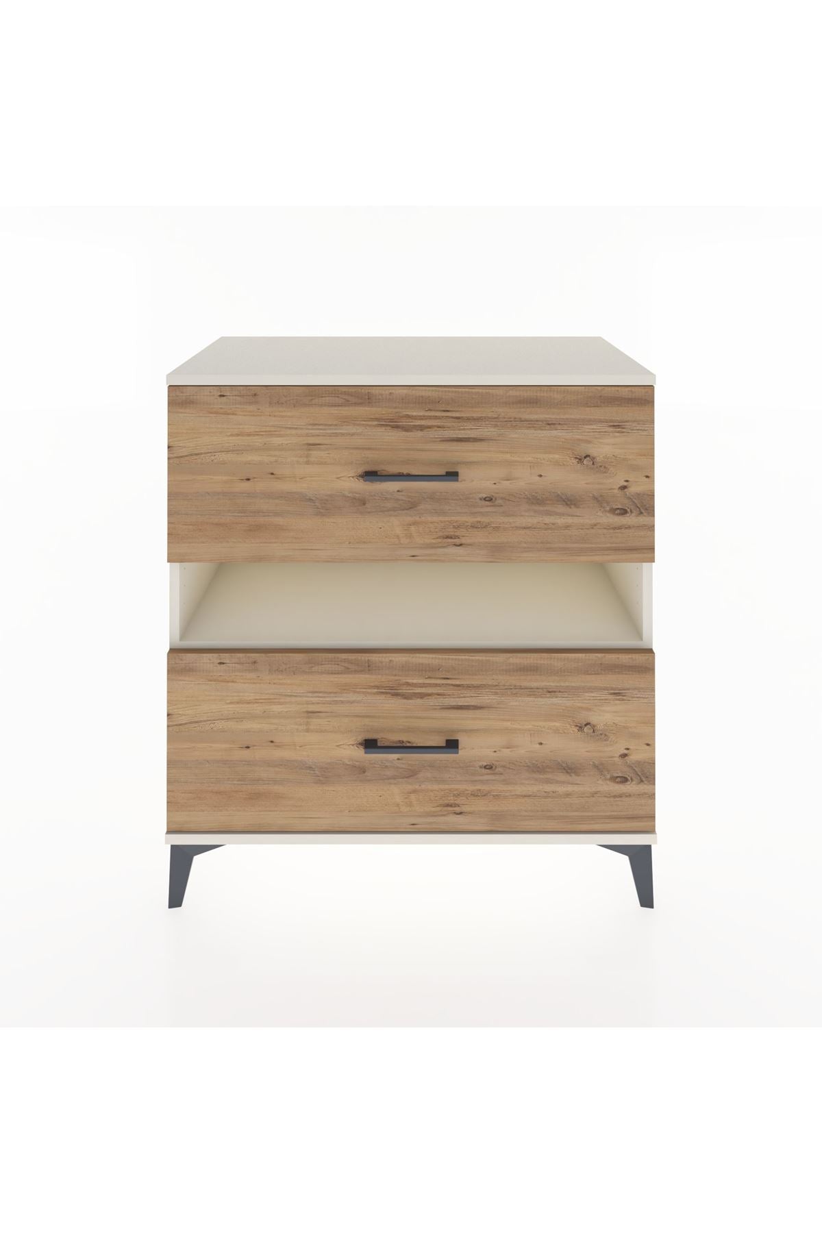 Hyperion Şifonyer Tek Raflı 2 Çekmeceli 88x44x96 Aytaşı-Çam