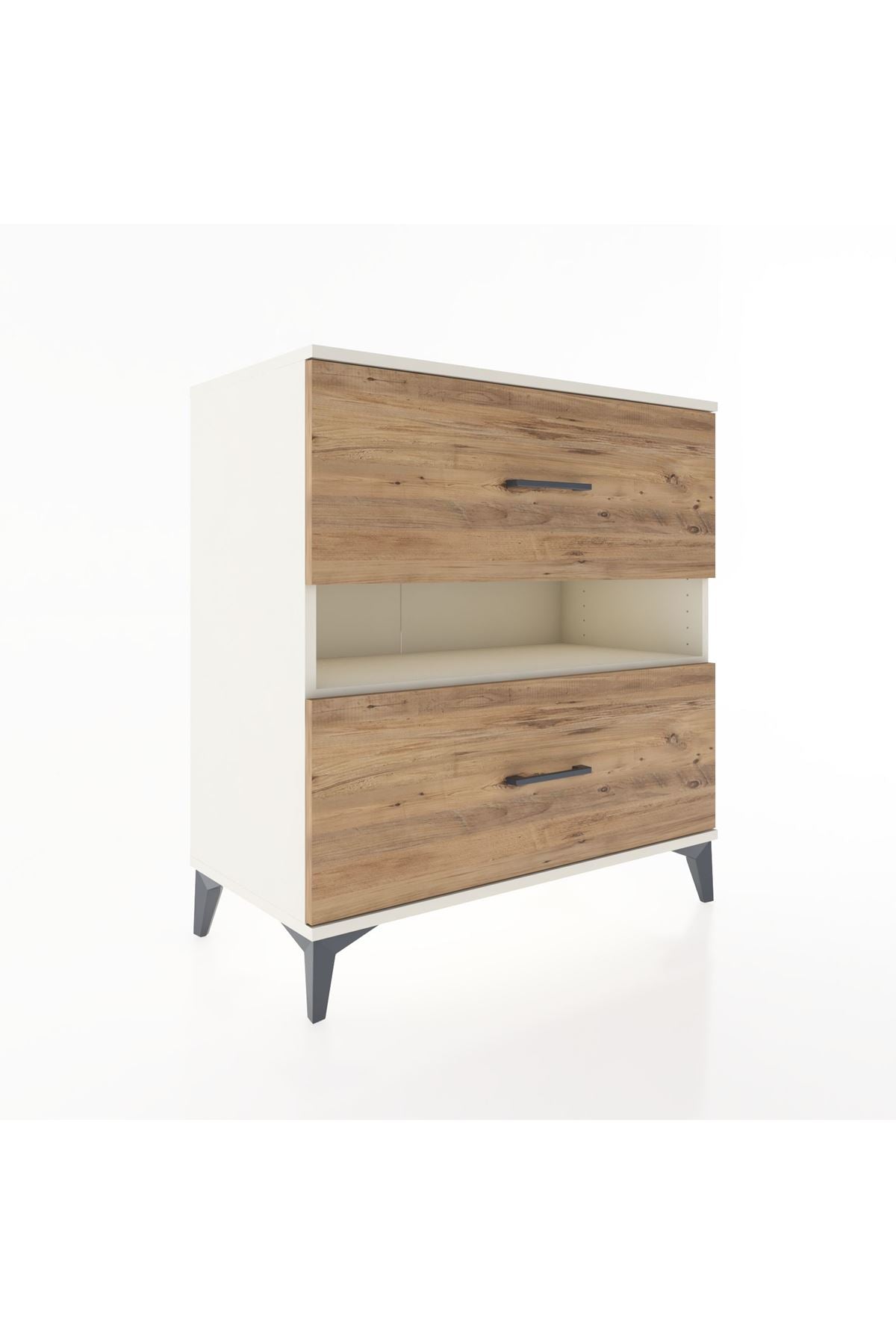 Hyperion Şifonyer Tek Raflı 2 Çekmeceli 88x44x96 Aytaşı-Çam