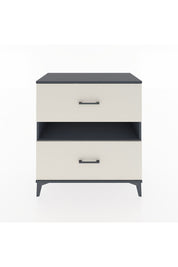 Hyperion Şifonyer Tek Raflı 2 Çekmeceli 88x44x96 Antrasit-Aytaşı