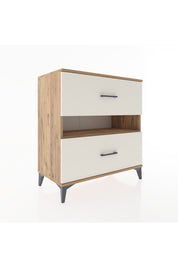 Hyperion Şifonyer Tek Raflı 2 Çekmeceli 88x44x96 Çam-Aytaşı