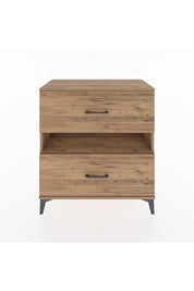 Hyperion Şifonyer Tek Raflı 2 Çekmeceli 88x44x96 Çam-Çam