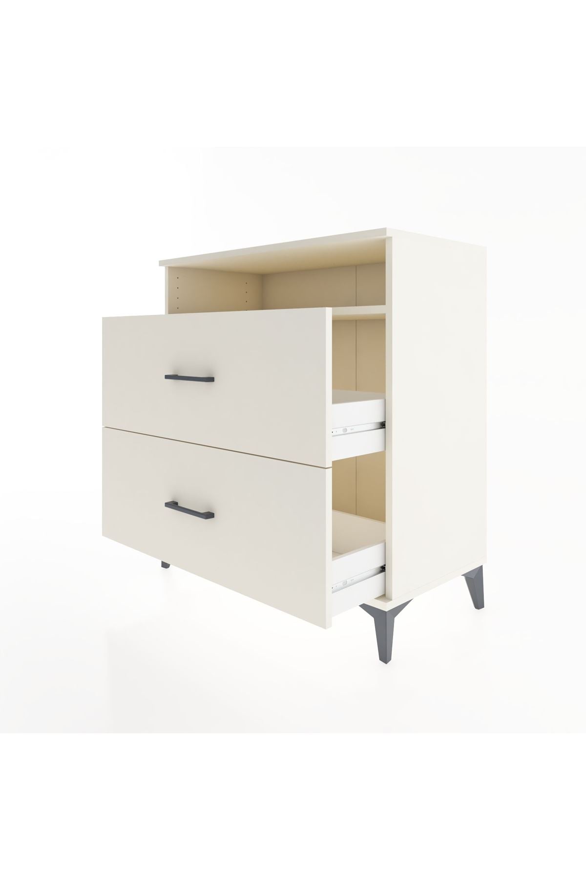 Hyperion Şifonyer Tek Raflı 2 Çekmeceli 88x44x96 Aytaşı-Aytaşı