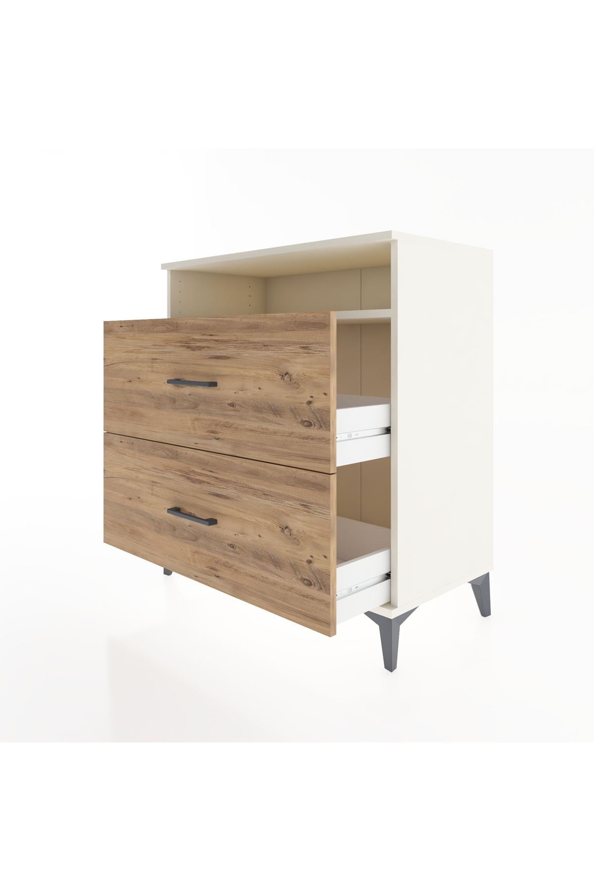 Hyperion Şifonyer Tek Raflı 2 Çekmeceli 88x44x96 Aytaşı-Çam