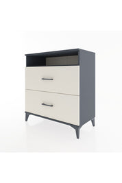 Hyperion Şifonyer Tek Raflı 2 Çekmeceli 88x44x96 Antrasit-Aytaşı